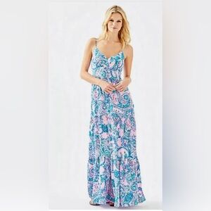 EUC Lilly Pulitzer Melody Maci Dress Size 14